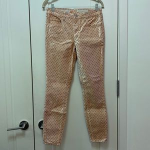 DONATING SOON Pilcro and the Letterpress Corduroy High Rise Skinny Pants